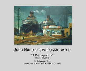 John Hanson CSPWC (1920-2011) book cover