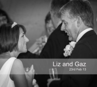 Liz and Gaz Wedding Album book cover