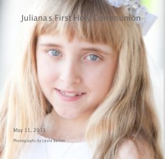 Juliana's First Holy Communion book cover