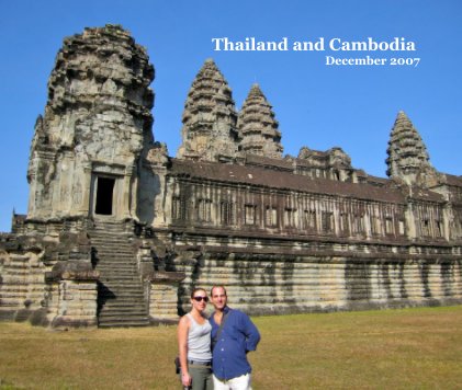 Thailand and Cambodia December 2007 book cover