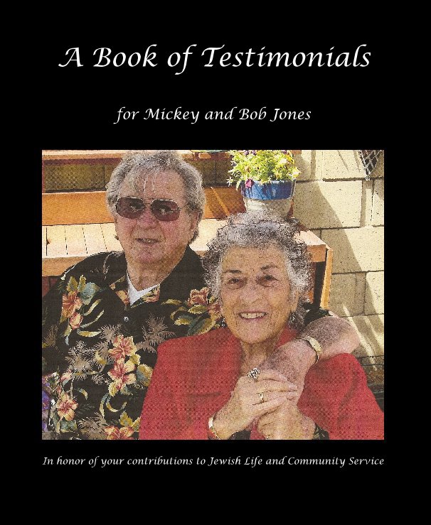 View A Book of Testimonials by Temple Ami Shalom
