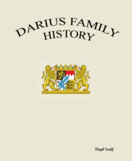 Darius Family History book cover