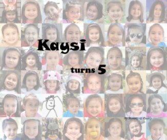 Kaysi turns 5 book cover