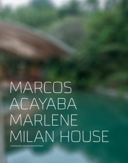 marcos acayaba - marlene milan house book cover