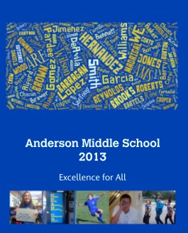 Anderson Middle School
2013 book cover