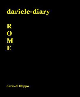 dariele-diary R O M E book cover