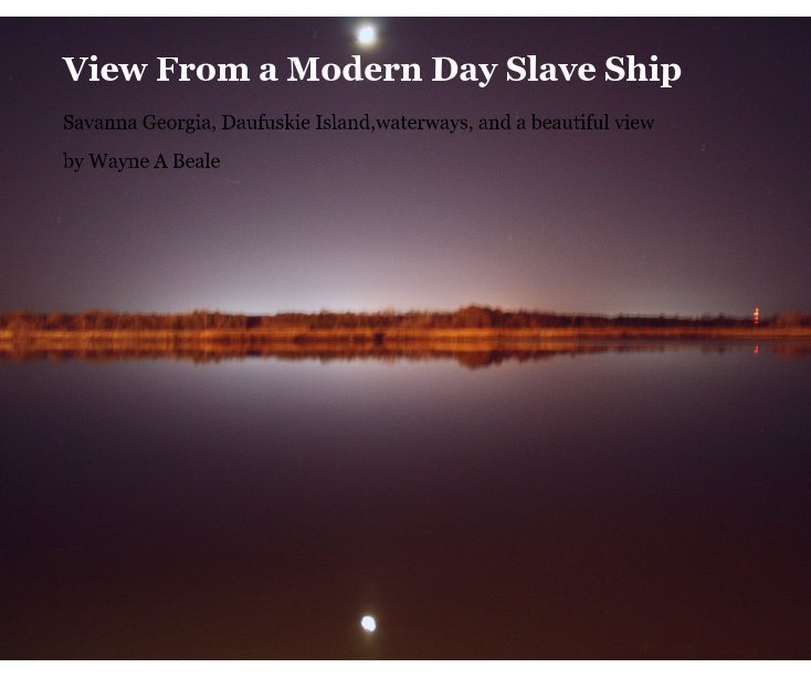 View View From a Modern Day Slave Ship by Wayne A Beale