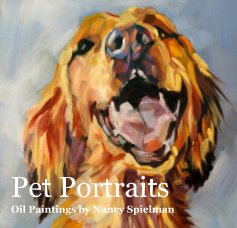 Pet Portraits Oil Paintings by Nancy Spielman book cover