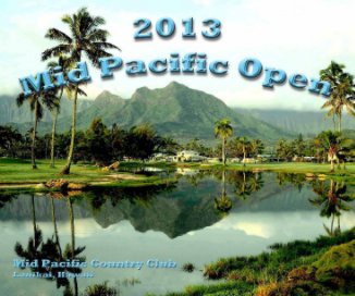 2013 Mid Pacific Open book cover