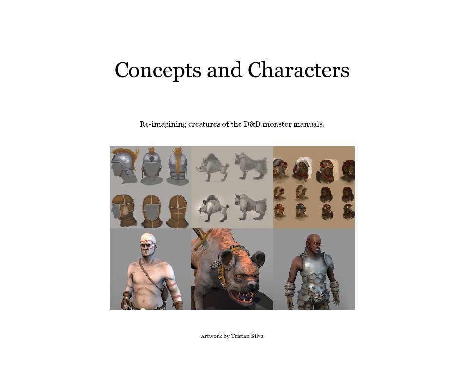 View Concepts and Characters by Artwork by Tristan Silva