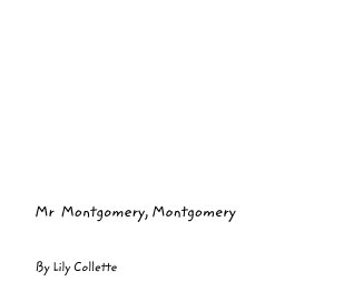 Mr Montgomery, Montgomery book cover