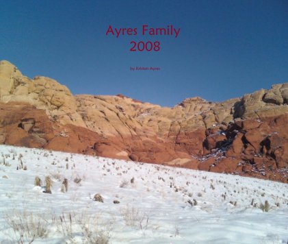 Ayres Family 2008 book cover