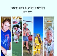 portrait project: charters towers book cover