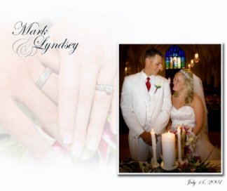 Mark and Lyndsey Wedding book cover