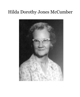 Hilda Dorothy Jones McCumber book cover