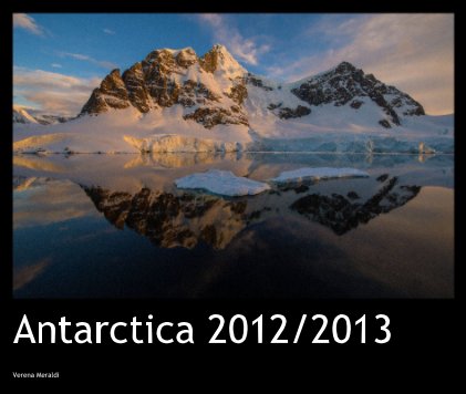 Antarctica 2012/2013 book cover
