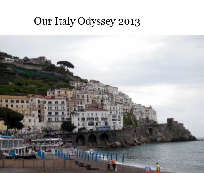 Our Italy Odyssey 2013 book cover