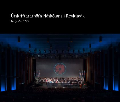 Útskriftarathöfn Háskólans í Reykjavík book cover