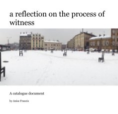 a reflection on the process of witness book cover