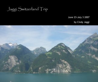 Jaggi Switzerland Trip book cover