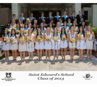 St. Edward's School 2013 Commencement book cover