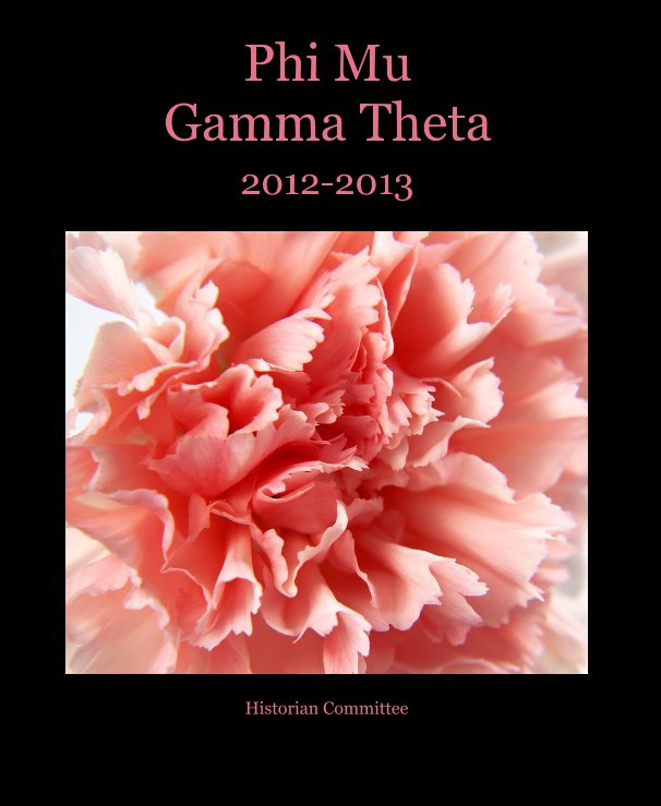 Bekijk Phi Mu Gamma Theta (mistakes) op Historian Committee
