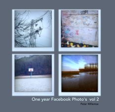 One year Facebook Photo's  vol 2 book cover