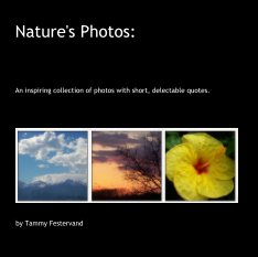 Nature's Photos: book cover
