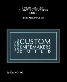 NORTH CAROLINA CUSTOM KNIFEMAKERS GUILD book cover