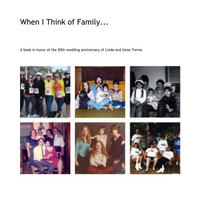 When I Think of Family... book cover