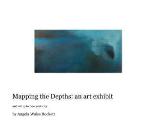 Mapping the Depths: an art exhibit book cover