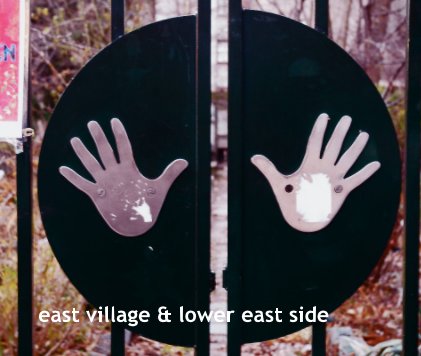 east village & lower east side :: large format book cover