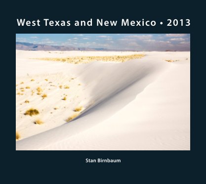 West Texas and New Mexico 2013 book cover