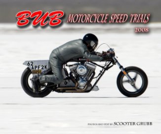 2008 BUB Motorcycle Speed Trials - Franey cover book cover