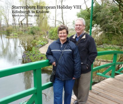 Starrenburg European Holiday VIII Edinburgh to Krakow March 2013 - May 2013 book cover