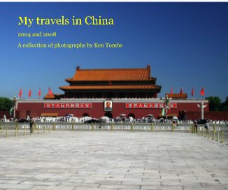 My travels in China book cover