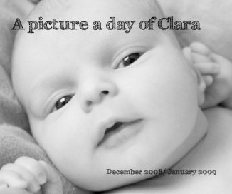 A picture a day of Clara v.1 book cover