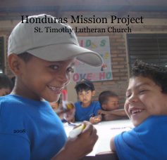 Honduras Mission Project book cover