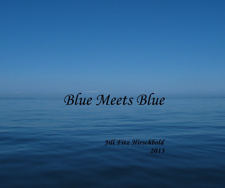 View Blue Meets Blue by Jill Fitz Hirschbold 2013