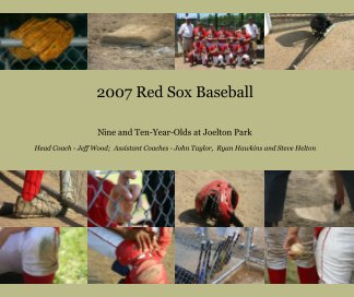 2007 Red Sox Baseball book cover