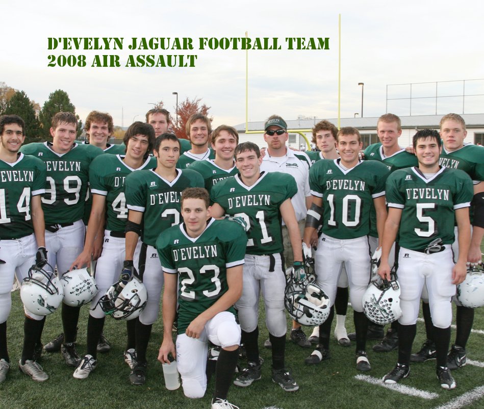 View 2008 D'Evelyn Jaguar Football Team by Lance Wendt