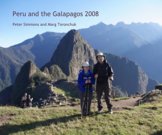 Peru and the Galapagos 2008 book cover