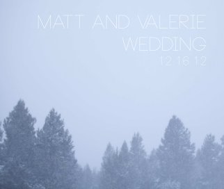 Matt and Valerie Wedding book cover