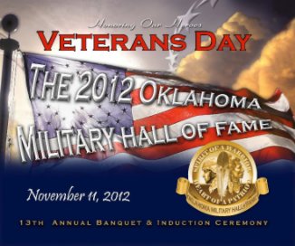 2012 Oklahoma Military Hall of Fame Memory Book book cover