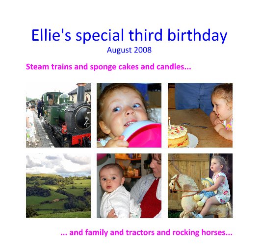 View Ellie's special third birthday by SarahGraham