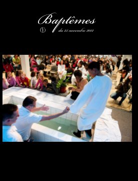 Baptêmes 25 novembre 2012 book cover