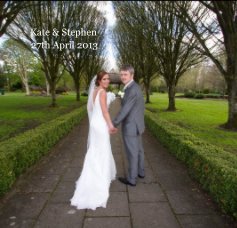 Kate & Stephen 27th April 2013 book cover