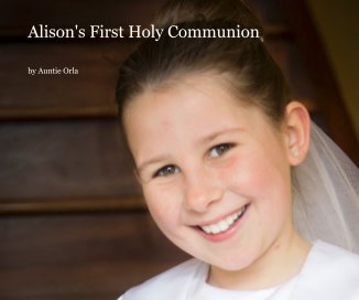 Alison's First Holy Communion book cover