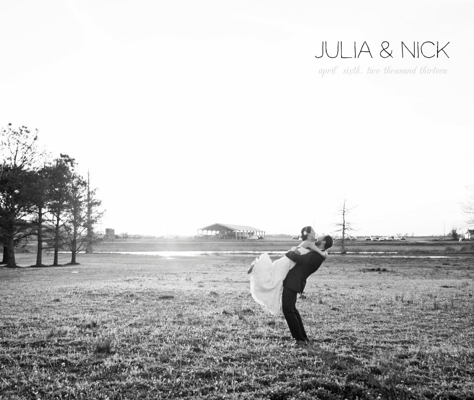 Julia & Nick april sixth. two thousand thirteen nach Shaena Mallett Wedding Photography anzeigen
