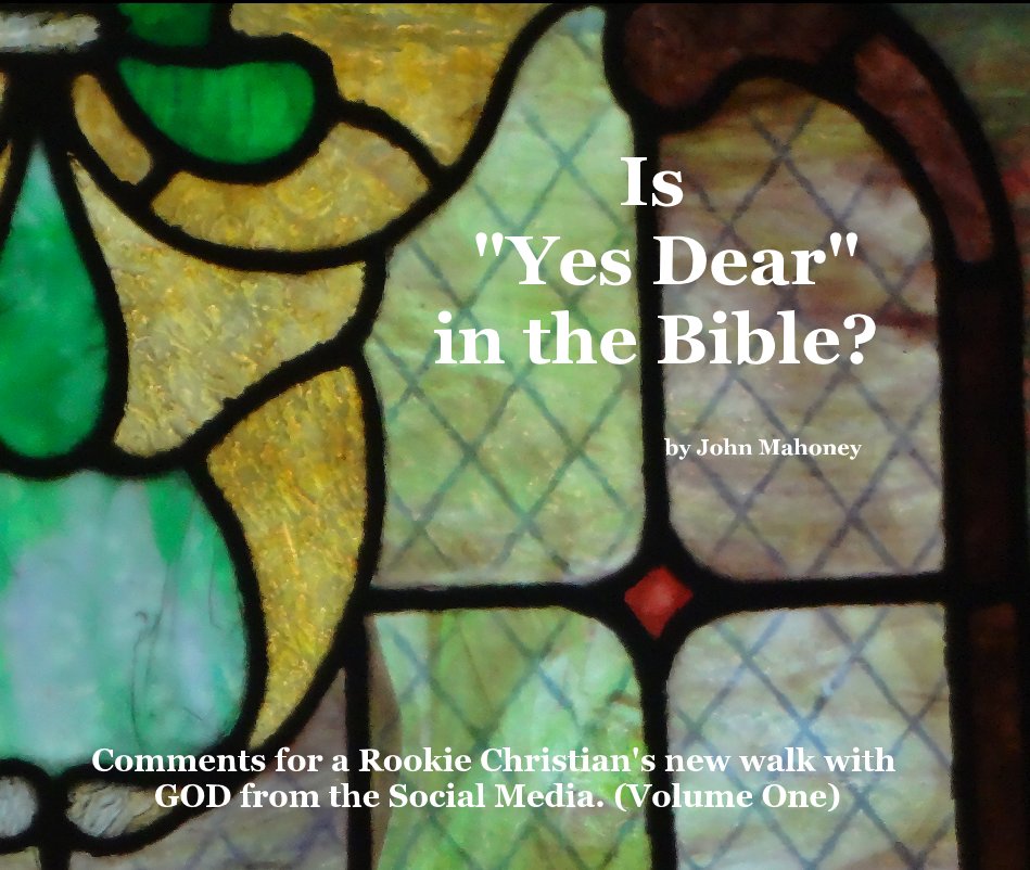 View Is "Yes Dear" in the Bible?
Church Raffle Item by John Mahoney